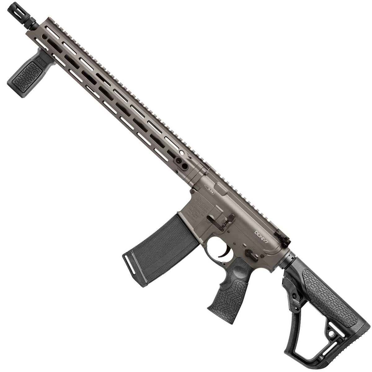 DDM4 V7 Daniel Defense DDM4 V7 5.56mm NATO 16in Deep Woods Cerakote Semi Automatic Rifle – 32+1 Rounds - Image 2